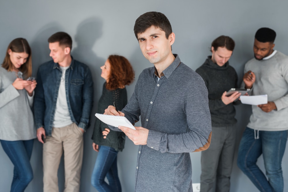 hr recruiting specialist 6 people in one image