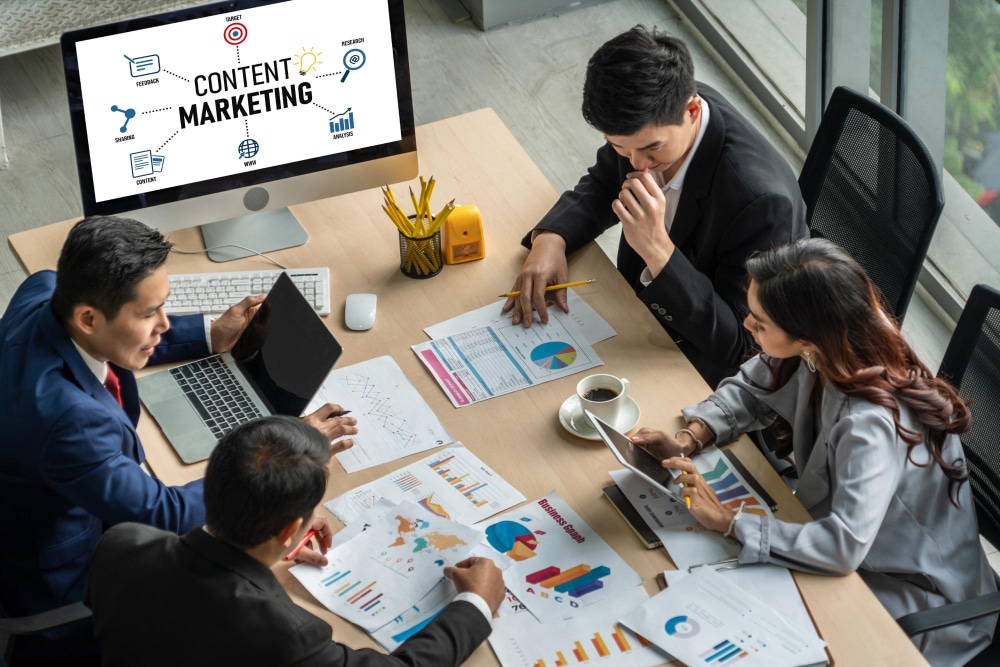 meeting about the strategy of ranking with graph's in table