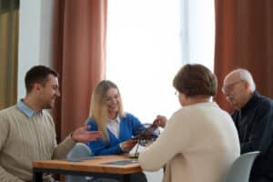 In-House Medical Staff shown through teamwork and shared activities.