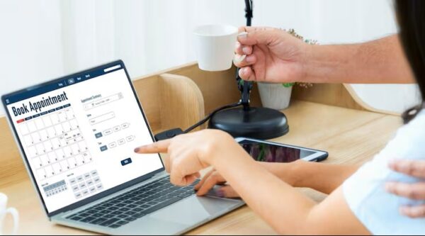 Appointment setter choosing schedule