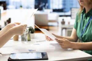 provider-support-workflows-for-referral-and-document-follow-up-two-virtual-assistant-doing-discussion