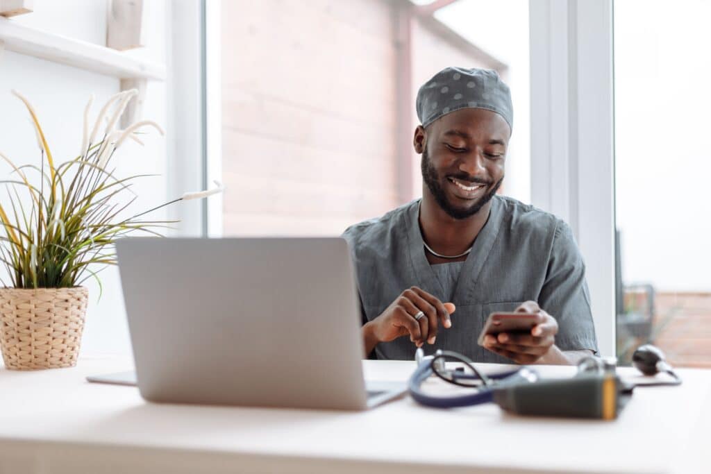 african american virtual medical assistant